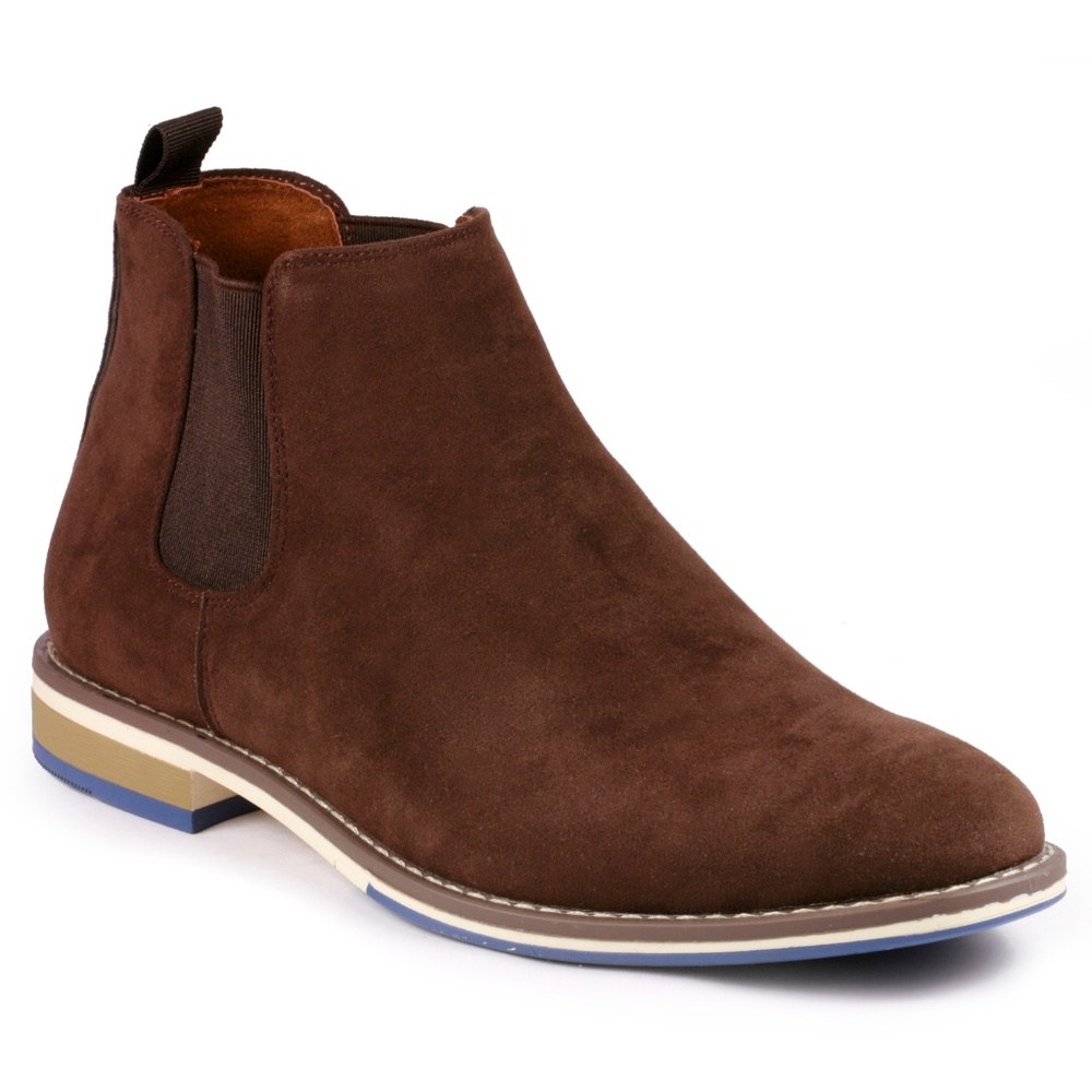 Metrocharm MC130 Brown Slip On Chelsea Boot